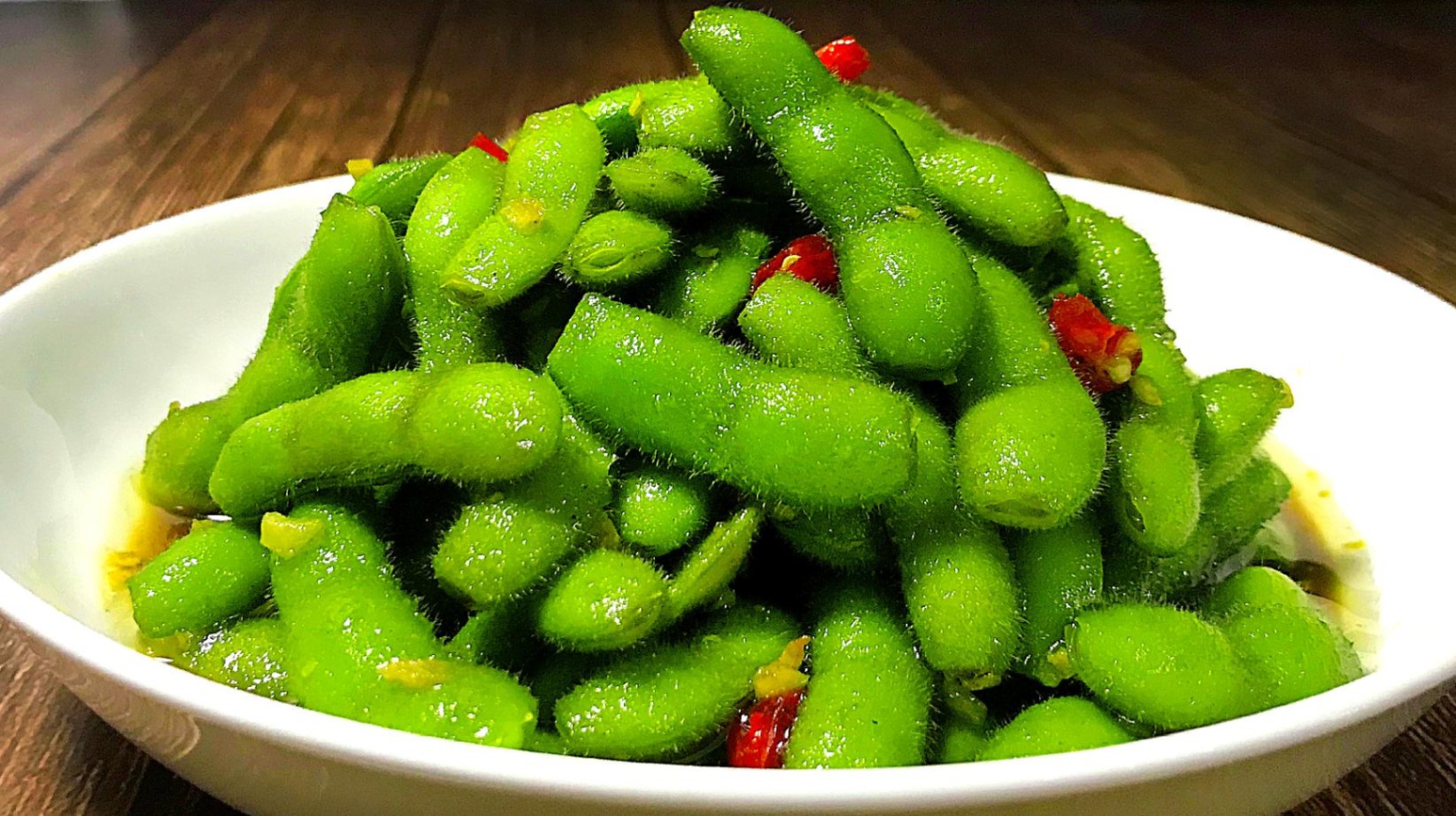 Steamed Edamame — Chili Szechuan Philadelphia