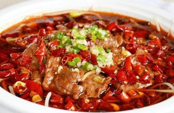 Sichuan Spicy Poached Beef — Chili Szechuan Philadelphia