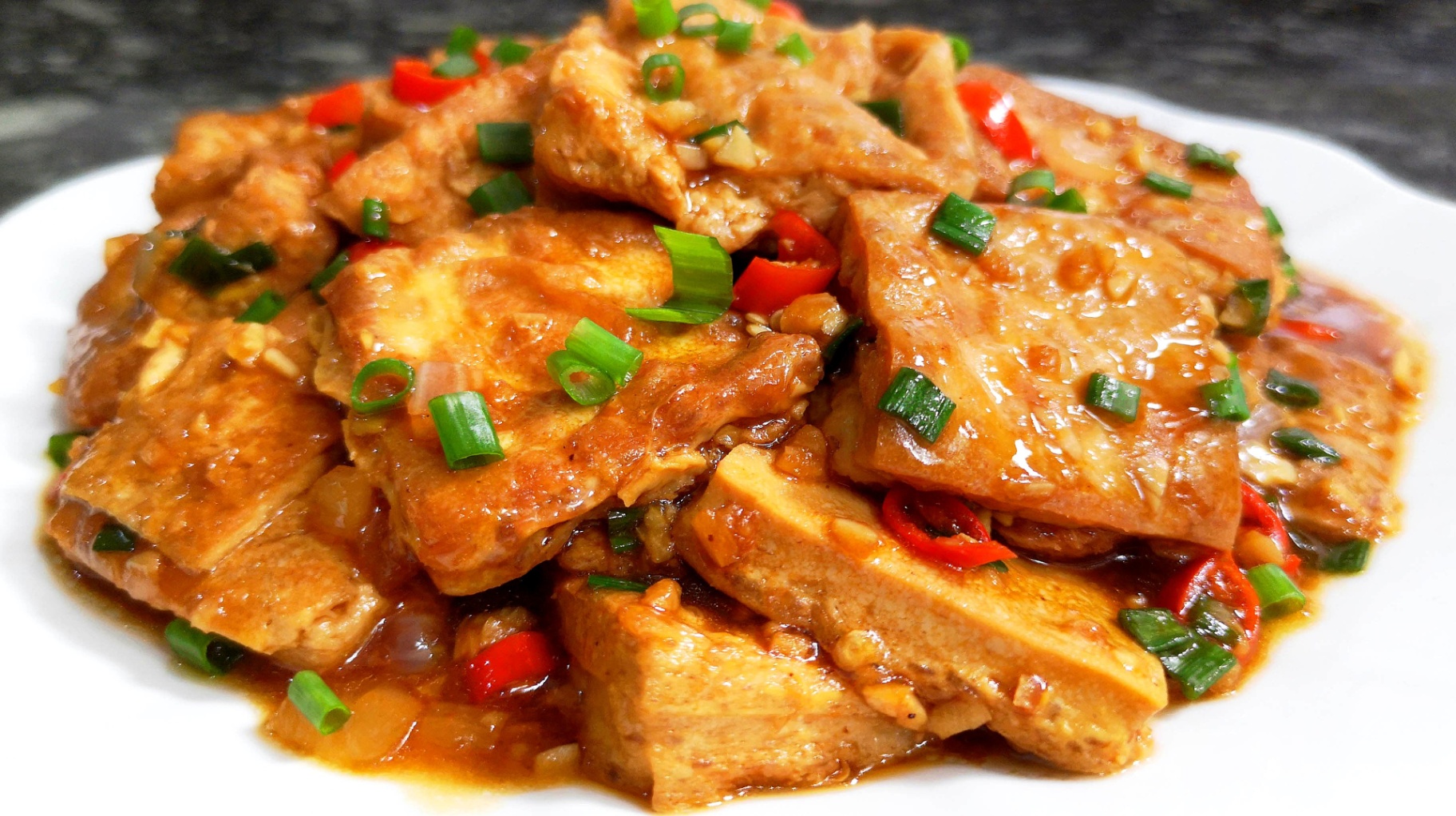 Braised Tofu — Chili Szechuan Philadelphia