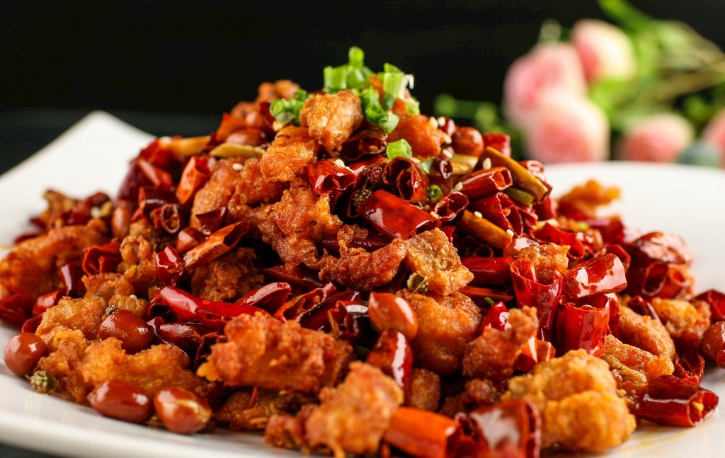 Chongqing Spicy Chicken — Chili Szechuan Philadelphia