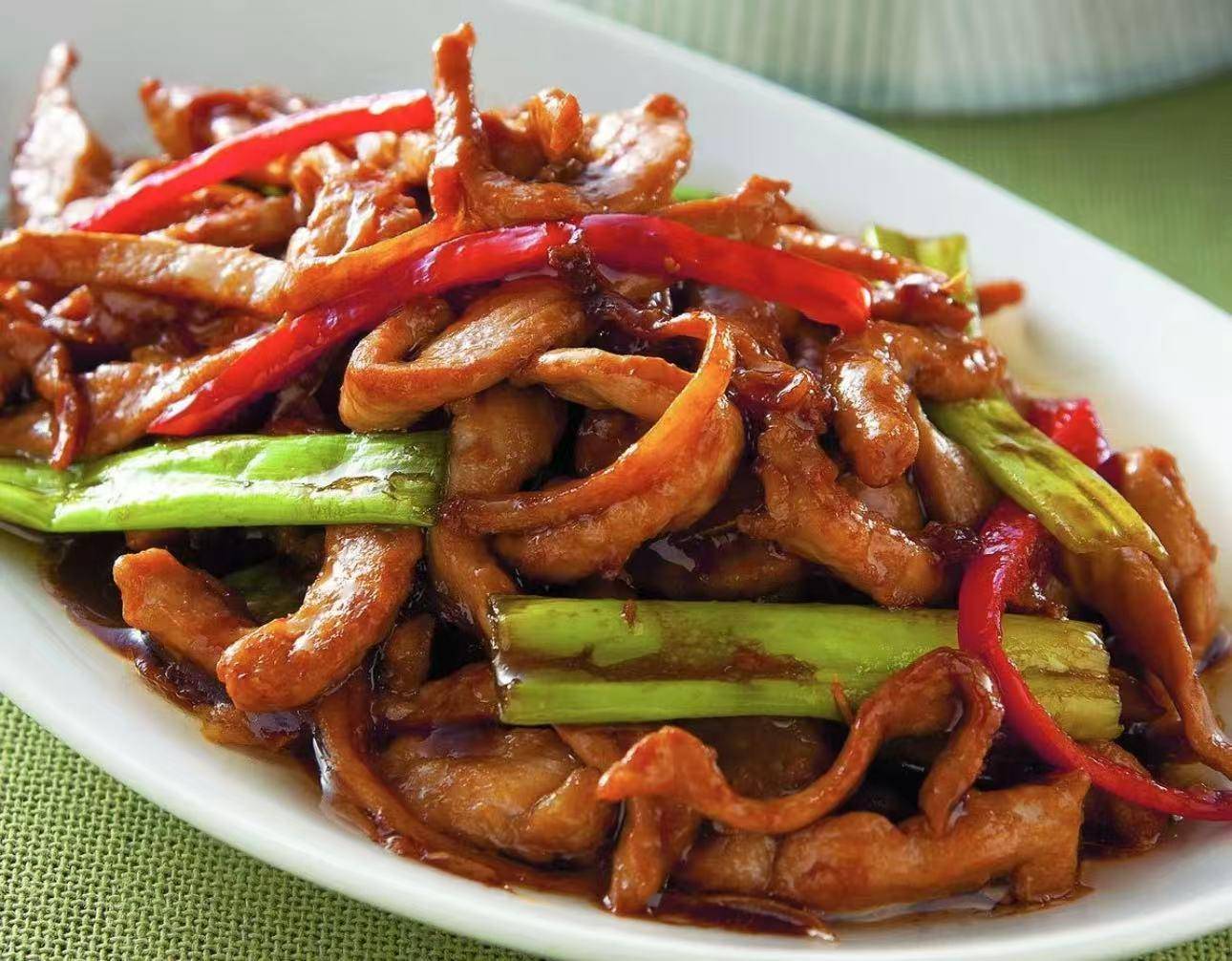 Pork With Scallions — Chili Szechuan Philadelphia