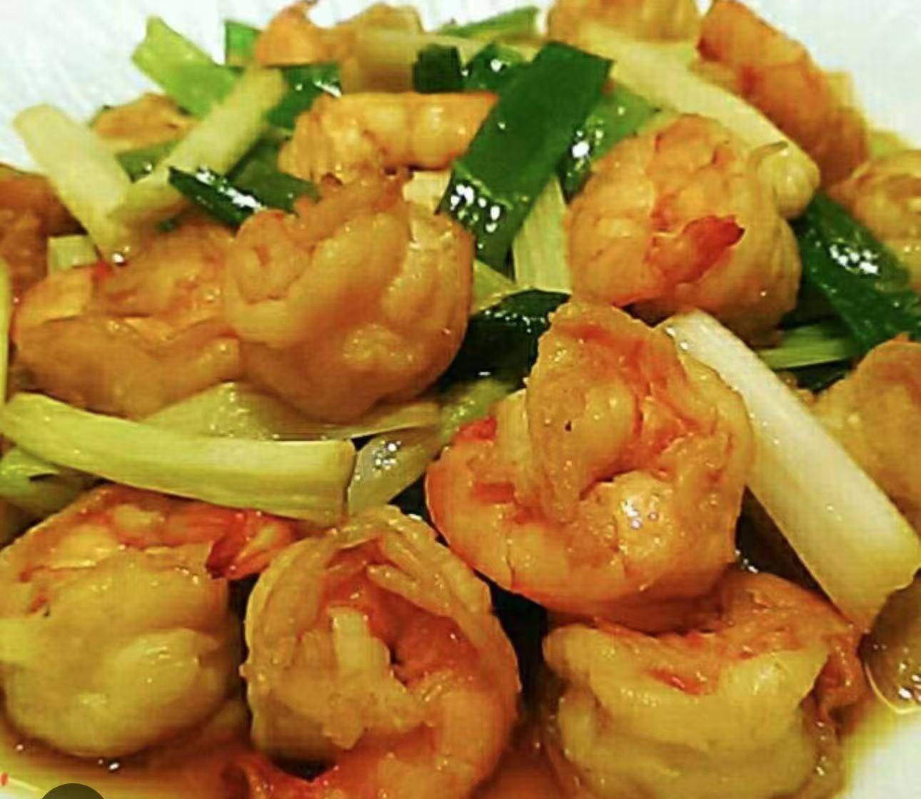 Shrimp With Scallions — Chili Szechuan Philadelphia