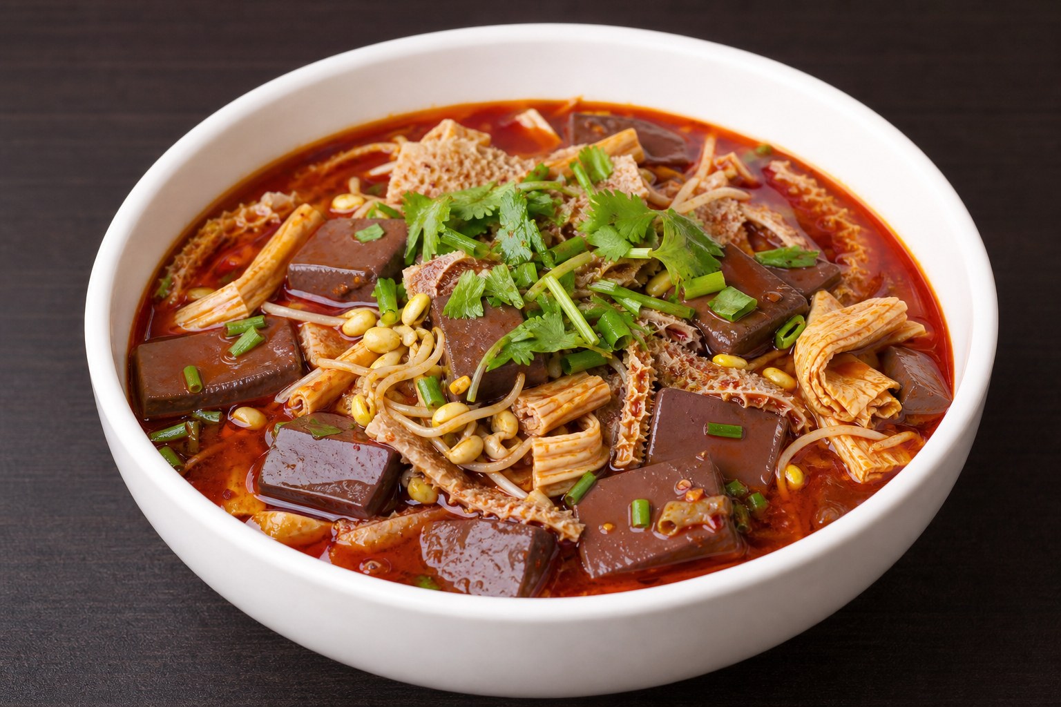 Mao Style Duck Blood — Chili Szechuan Philadelphia