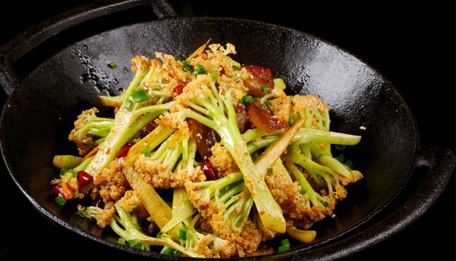 Dry Pot Cauliflower — Chili Szechuan Philadelphia