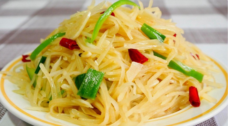 Shredded Potato — Chili Szechuan Philadelphia